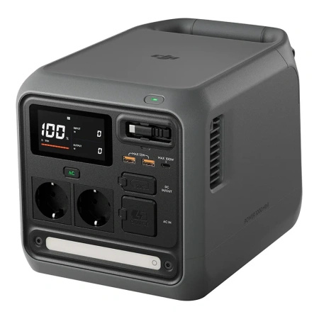 Zestaw DJI Power 1000 Mini + składany panel fotowoltaiczny 100W + kabel MC4