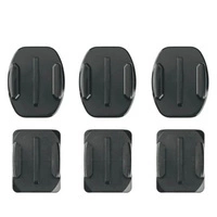 Zestaw 6szt Mocowań GoPro 3xCurved + 3xFlat Adhesive Mounts