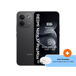 Smartfon Xiaomi Redmi Note 17 Pro Max 5G 8+512GB Black
