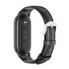 Opaska skórzana Tech-Protect Leatherfit do Xiaomi Mi Band 8 / 9 / 10 czarna