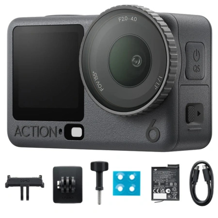 Kamera sportowa DJI Osmo Action 6 rozdzielczość 4K