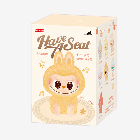 Oryginalny Blind Box Labubu Have A Seat Figurka Kolekcjonerska POP MART