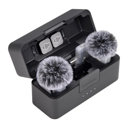 System mikrofonów bezprzewodowych DJI Mic Mini 2 (2 TX + 1 Mobile RX + Etui ładujące)