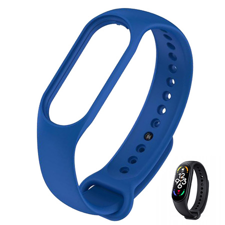 Opaska YunMi do Xiaomi Mi Band 7 / 7 NFC Ciemno Niebieska Blue