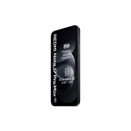 Smartfon Xiaomi Redmi Note 17 Pro Max 5G 8+256GB Black