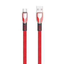 Kabel z Szybkim Ładowaniem do 25W USB Type-C Braided Dudao 100 cm Red